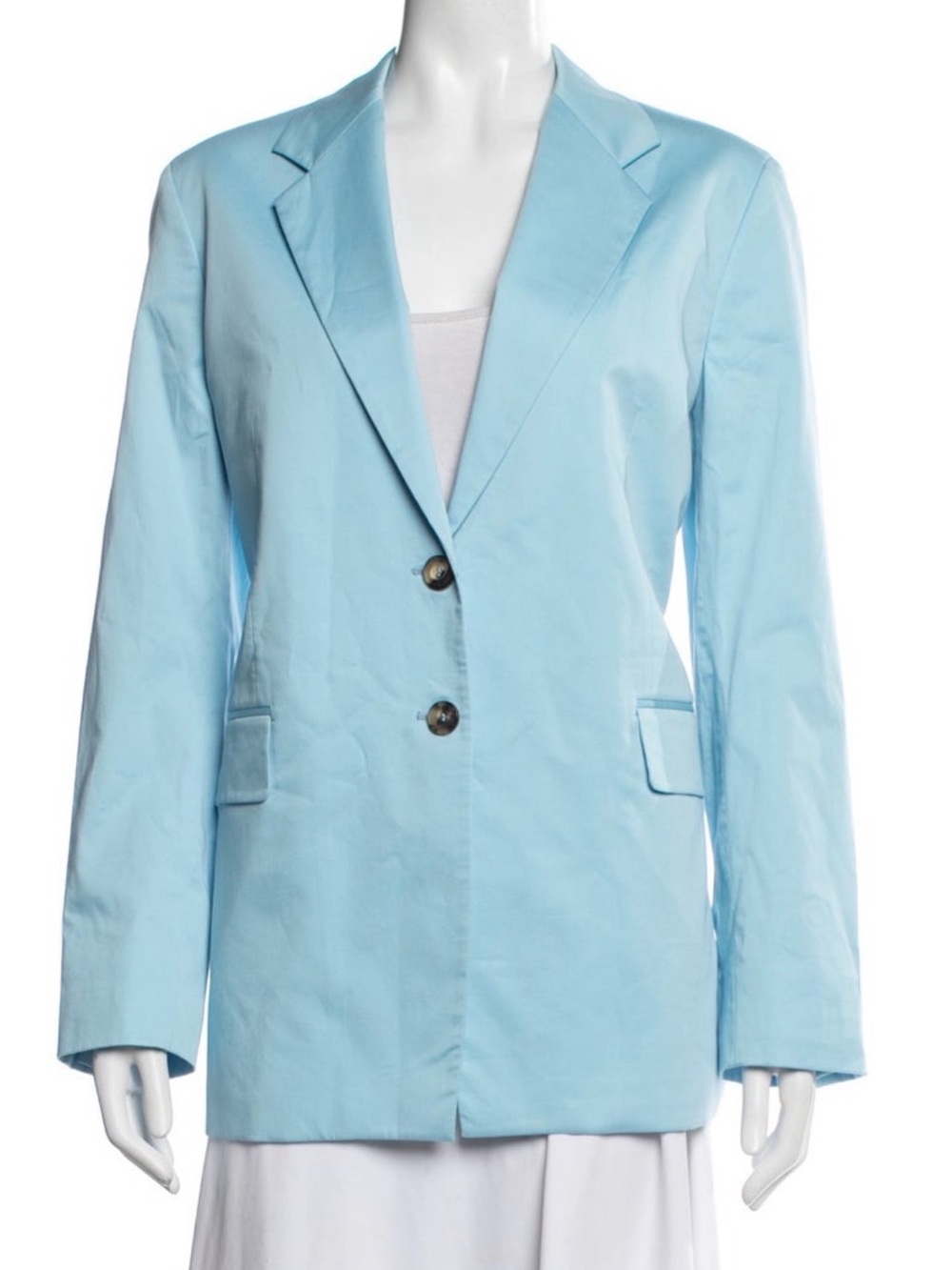 Frame Blue Blazer Size Small Worn Once